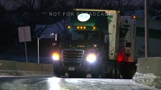 01-27-2023 Lexington, KY - Caught on Cam! Black Ice Out of Control Car wrecks & SOT