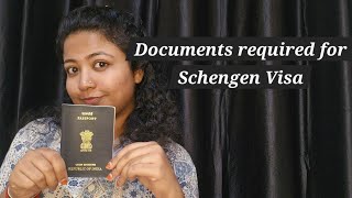 Schengen Visa || Common documents you need for Visa ||