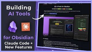 Building AI Tools for Obsidian - Claude Code Integration