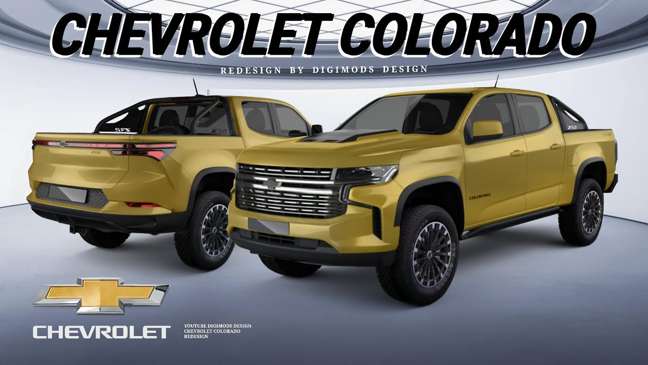 ALL NEW CHEVROLET COLORADO 2024-2025? REDESIGN | Digimods DESIGN ...