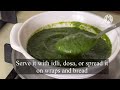 instant green coriander chutney for wraps and bread sandwiches