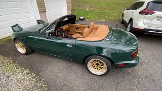 1991 BRG miata walk around