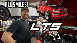 IT'S ALIVE! The 1,000hp LT5 started right up in the ZR1500! (LT5 swapped 94 Silverado)