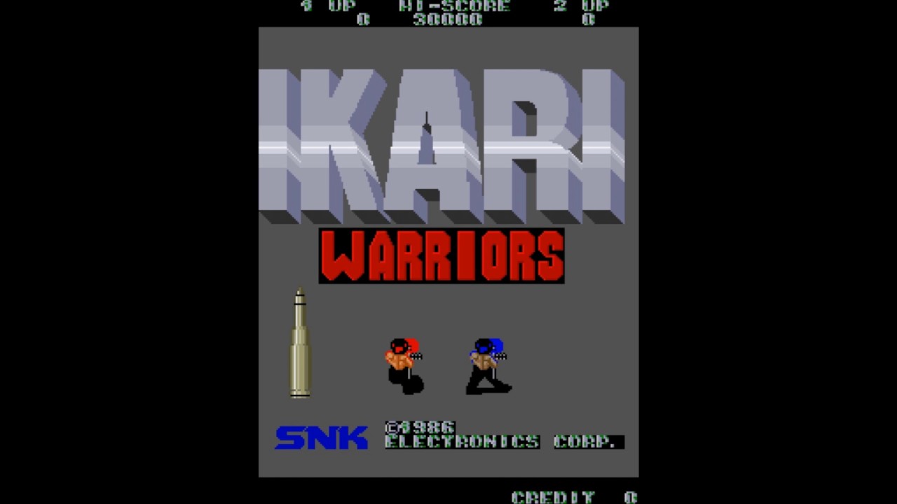 Ikari Warriors (Arcade) - BGM 02: Boss Theme - YouTube