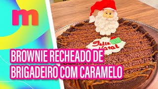 BROWNIE recheado de BRIGADEIRO com CARAMELO - Mulheres (12/12/2024)