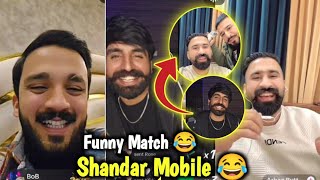 Shandar Mobile Walo Ka Sat Match 😂 | Rajab Butt Rehan Malik Arbaz Butt TikTok Live Match 😂