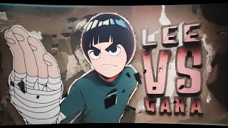 「Kush」RockLee VS Gara「AMV/EDIT」4K