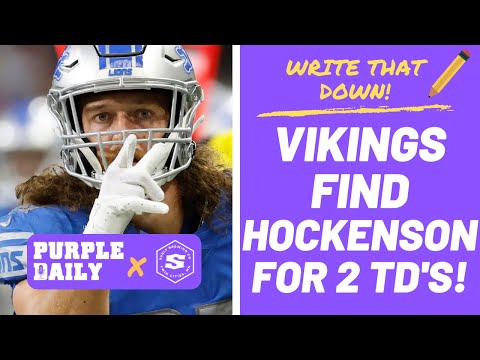 Minnesota Vikings Predictions: Kirk Cousins, T.J. Hockenson And More ...