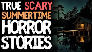 True Summer Scary Horror Stories for Sleep | Black Screen With Rain Sounds