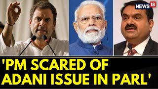 Rahul Gandhi Breaks Silence, Questions Modi-Adani Ties | Parliament Showdown | BJP Vs Congress