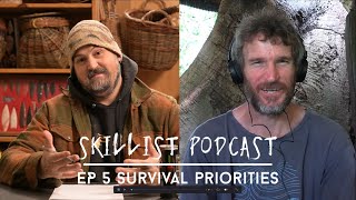 Pushing Comfort Zones for Wilderness Survival  Skillist EP 5 Survival Priorities Clip