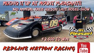 Charging The Front!!! | 3rd Annual Katie Hutson Late Model Show @Mount Pleasant Speedway