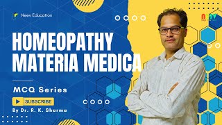 Medical Officer Sanvida | Cls 1 Materia Medica Mcqs Series