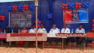 NCC day celebration kuchinda govt girls high school