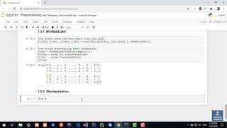 7- Preprocessing Standardization