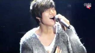 Lee Min Ho new song (be my last love)李敏镐新歌 021211 shanghai fm