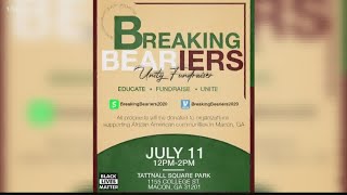 'Breaking Beariers': Former Mercer football players organize unity rally