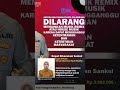 warga palembang dilarang mainkan musik remix di area publik langgar langsung denda rp 5 juta