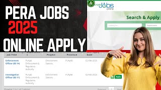 PERA Jobs 2025 | How to Apply for Punjab Enforcement \u0026 Regulatory Authority (PERA) Jobs 2025-