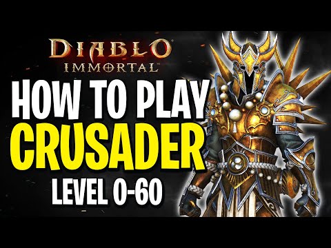 Diablo Immortal: Crusader Build & Leveling Guide