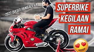 SUPERBIKE TERBARU TERPADU DARI ITALI  | 2022 DUCATI PANIGALE V4 FIRST LOOK WALKAROUND