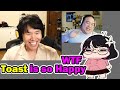 Everyone Feels Weirded by how Happy Toast is