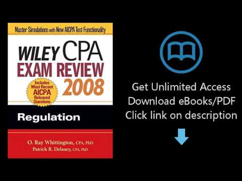 Wiley CPA Exam Review 2008: Regulation (Wiley CPA Examination Review ...