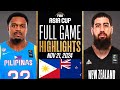 GILAS PILIPINAS vs NEW ZEALAND FULL GAME HIGHLIGHTS | FIBA Asia Cup 2025 Qualifiers Highlights 2K25