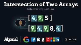 Intersection of two arrays - leetcode 349
