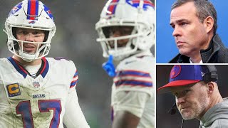 Josh Allen reacts to Diggs trade + What Brandon Beane said about NFL Draft
