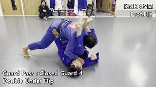 [Bjj]Guard Pass : Closed Guard 1.2.3.4