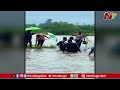 jadcherla mla anirudh reddy inspects flood affected areas ntv