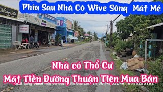 TẬP 2581:Nhà Có Thổ Cư,Mặt Tiền Đường Nhựa Thuận Tiện Mua Bán Nhiều Mặt Hàng Sinh Sống