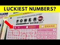 These LUCKY Numbers WIN The LOTTERY The Most!