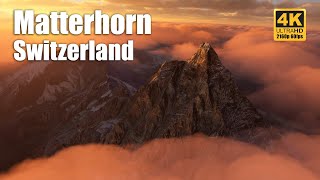 Fly over Matterhorn - Switzerland - 4K 60fps | Musical Showcase | Microsoft Flight Simulator