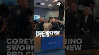Corey Solferino sworn in as new Reno police chief