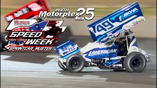 SWEET VICTORY - USA v WA Speedweek Perth Motorplex Merger Contracting Sprintcar Muster