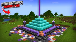 I Made a FULL DIAMOND BEACON in Minecraft (Hindi)