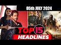 Top 15 Big News of Bollywood | 5th JULY 2024 | Salman Khan , Ramayana, Sunny Deol, Amir Khan