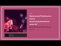 [Lyrics] Acid Ghost - Overthinking