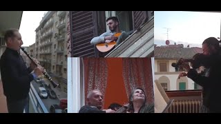 イタリア語版新型コロナとの戦いの歌An Italian Song Fights Against Coronavirus「Cantando Alla Finestra」《定能挺过去》意大利语《窗前歌唱》