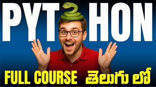 Python Full Course in Telugu 🐍 | Complete Python Tutorial for Beginners | Brolly Academy