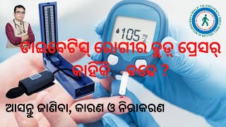 ଡାଇବେଟିସ୍ ରୋଗୀର ବ୍ଲଡ଼୍ ପ୍ରେସର୍ କାହିଁକି ବଢେ?Why Pressure in DIABETES/Dr Chandan /KHUSI DIABETES CARE