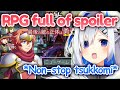 Kanata Plays RPG Full of Spoilers and Her Reaction Is Hilarious 【Hololive】【Eng Sub】