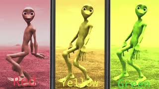 Funny ALIENS RED🔴 VS YELLOW 🟡 VS GREEN🟢 Alien dance cool alien