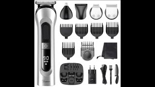 hatteker RFC 5918 Hair trimmer Man's Barber 5 in1 Hair clipper Cordless Body Grooming kit