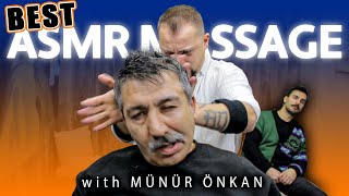 BEST ASMR HEAD MASSAGE | Asmr Massage Collaboration In Asmr Barber Shop w/@asmrmunuronkan
