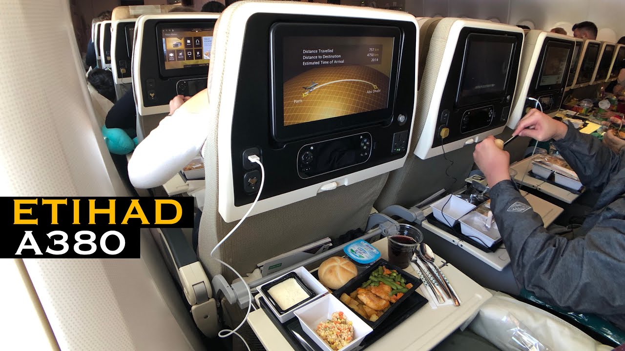 Etihad Economy Class Seats