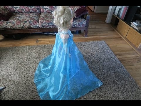 DIY #Elsa Frozen Child's Cape DIY #Elsa Frozen Child's Cape