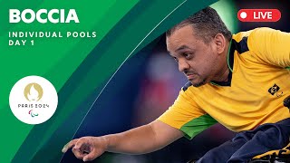 Boccia - Men's \u0026 Women's Individual Pools | Day 1 | Paris 2024 Paralympics